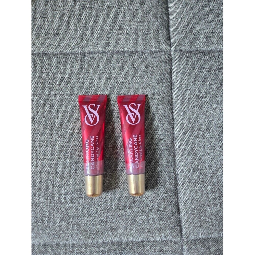 Victoria's Secret | Lip Sparkling Candy Cane Flavored Lip Gloss Set Of 2